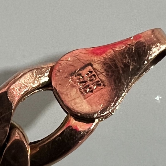 Men’s Gold bracelet 8.5” long - Picture 3 of 3